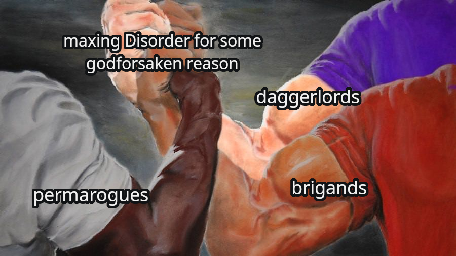 Disorder handshake