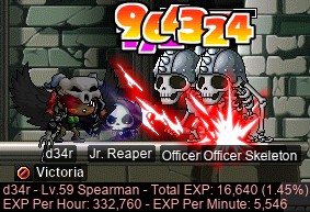 d34r vs. Officer Skeletons