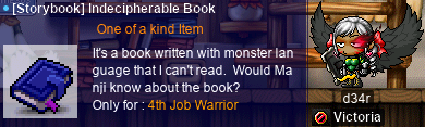 d34r finds the Indecipherable Book
