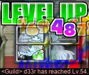 d33r hits level 54~!