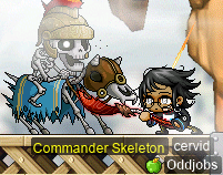 cervid vs. Commander Skeleton