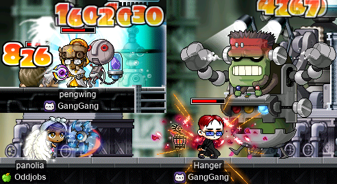 pengwing, panolia, & Hanger vs. Angy Fanky