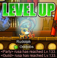 rusa hits level 133~!