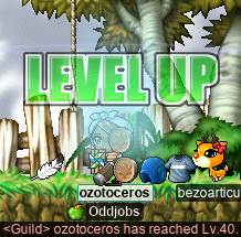 ozotoceros hits level 40~!!!