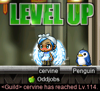 cervine hits level 114~!!