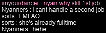 Nyan can’t handle another job