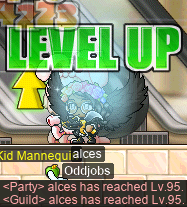 alces hits level 95~!