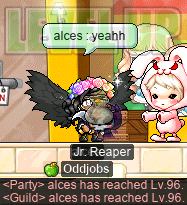 alces hits level 96~!