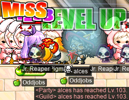 alces hits level 103~!