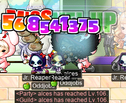 alces hits level 106~!