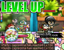 capreolina hits level 130~!
