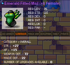 27 STR Emerald Fitted Mail