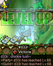 d33r hits level 68~! (chickie tush~)