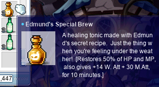 Edmund’s Special Brew