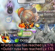 rusa hits level 176~!