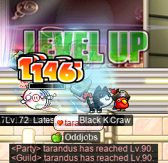 tara hits level 90~!
