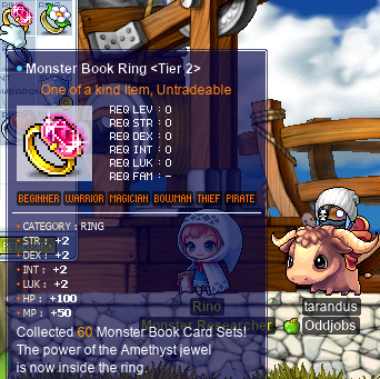 tara gets the T2 Monster Book Ring~!