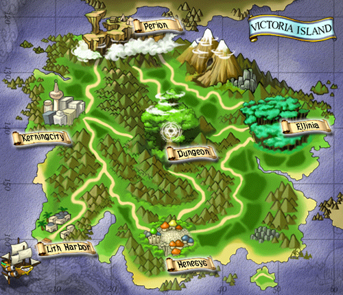 GMS v8 Victoria Island map background