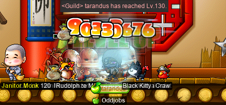 tarandus hits level 130!!