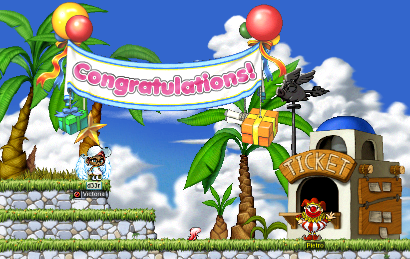 Congratulations! (…on completing the MapleStory Physical Fitness Challenge)