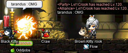 Lvl1Crook hits level 120~!