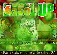 alces hits level 127~!