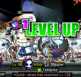 alces hits level 128~!