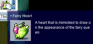 Fairy Heart: A heart that is mimicked to draw on the appearance of the fairy queen.