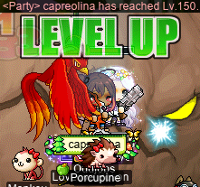 capre hits level 150~!!!