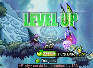 cervid hits level 133~!