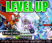 tarandus hits level 168~!