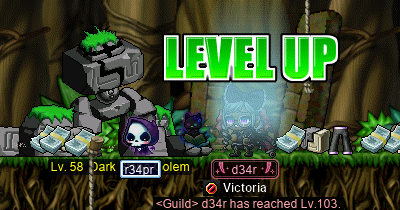 d34r hits level 103~!!