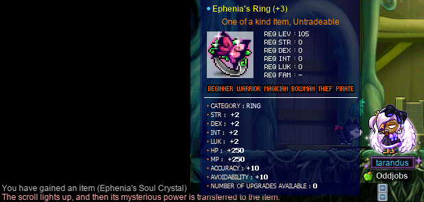 I finisht my freakin’ Ephenia’s Ring!!