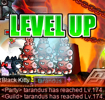 tara hits level 174~!