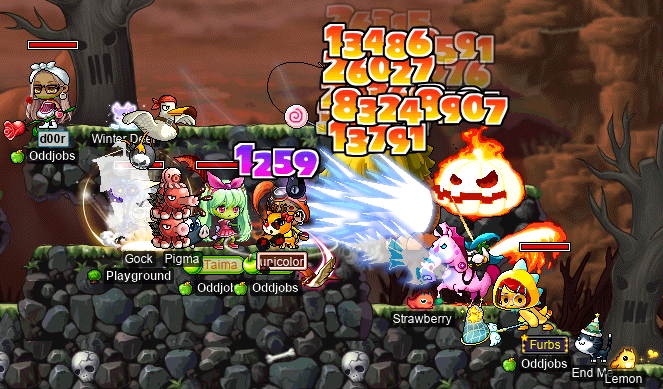 Gock, Taima, Furbs, & rusa vs. Headless Horseman & Bigfoot