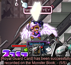 tara finishes the Royal Card set