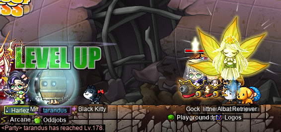 tarandus hits level 178~!