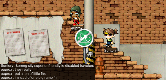 Jank stairs in Keming City