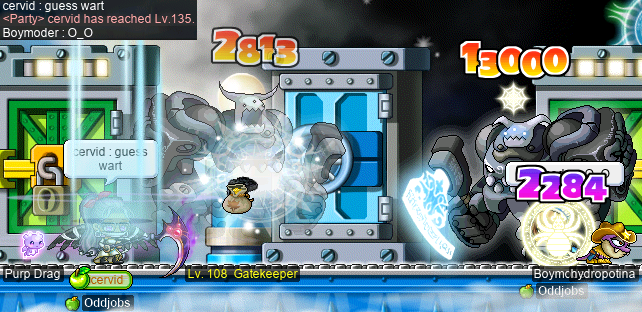 cervid hits level 135~!!!