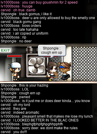 cervid’s hazing