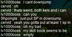 i can’t downjump