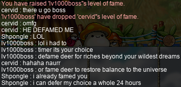 cervid descends into infamy