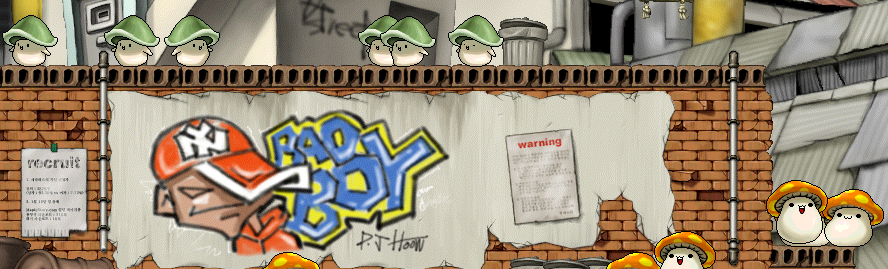 The dense Green & Orange Mushroom populations of Kerning City Construction Site