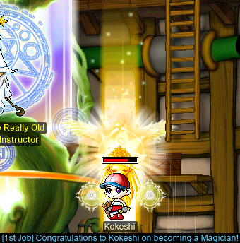 [1st Job] Congratulations to Kokeshi on becoming a Magician!