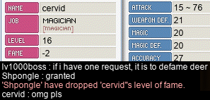 cervid’s further entrenchment within the bowels of infamy