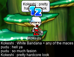 Kokeshi looking hard