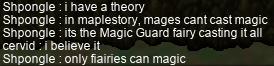 only fiairies can magic