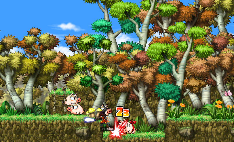 The Rain-Forest East of Henesys
