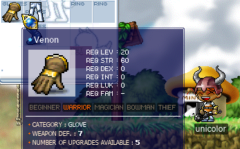 unicolor wears the Venon!