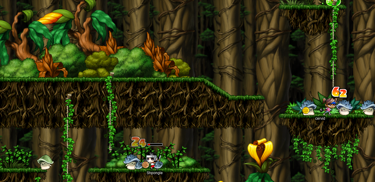 Cortical, Shpongle, cervid, & lv1000boss @ Swampy Land in a Deep Forest